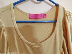 Stylish Yellow Top