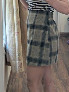 Plaid Mini Skirt