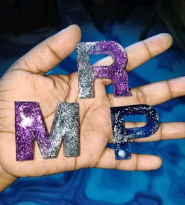 customized Initial Name letter Keychain