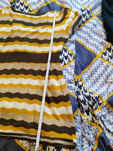 H&amp;M Striped Knit Top