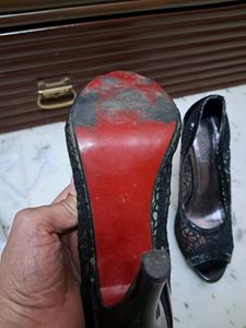 Black Heel 4"