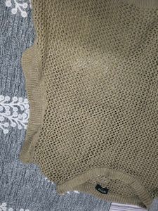 Chic Knitted Mesh Sleeveless Top