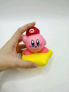 Kirby with Mario hat 3d printed