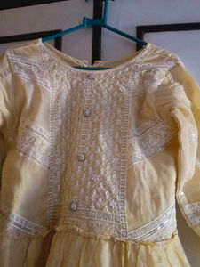 Beautiful Yellow Ethnic Gown