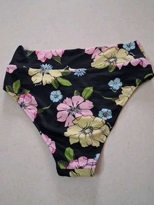 M Floral Print Bikini Bottom