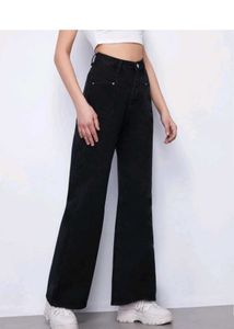 Black Flare Jeans