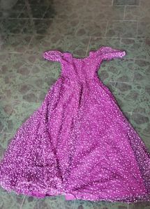 Elegant Purple gown