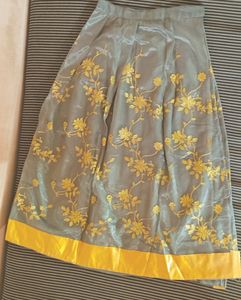 Embroidered Lehenga, Choli and Dupatta Set