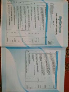 Class 11th Biology Practical Book.