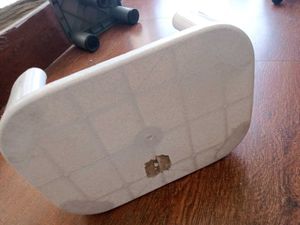White Foot Spa Bath Pedicure Stool