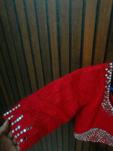 Stunning Embellished Ethnic Blouses pack of 2