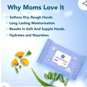 The Moms Co. Natural 99% Water Baby Wipes l Preven
