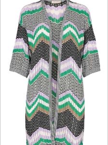 Boho Chevron Knit Cardigan