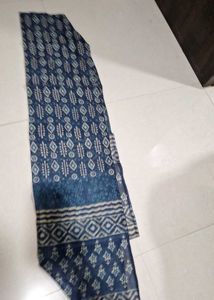 Stylish Blue Printed Kurta Set