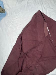 Maroon Long Sleeve Shirt