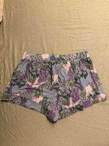 Cute Floral Pajama Shorts