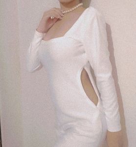 Dresses/ One Piece White/ Bodycon Dress