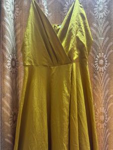 Stunning Mustard Yellow Maxi Dress