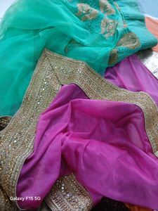 Heavy Party Wear Saree For Woman