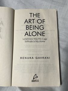 The Art of Being Alone - Book