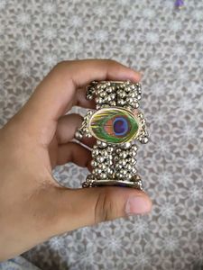 Peacock Feather Bracelet