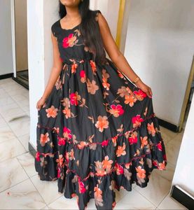 Floral Print Maxi Dress