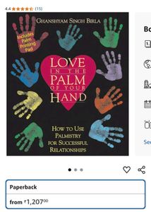 Book - Love In The Palm Of Your Hand FREE DELIVERY