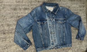 Classic Washed Denim Jacket – Vintage Blue