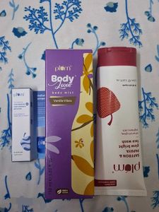 Plum Skincare Set - Face Wash & Body Mist
