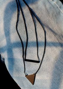 Geometric Layered Necklace