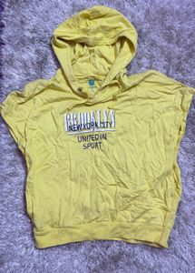 Lime Green Brooklyn Graphic Hoodie