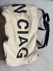 Canvas Tote Bag with Bold Print