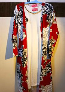 2 Piece Floral Dress Set