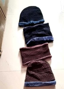 Winter Hat and Neck Warmer Set