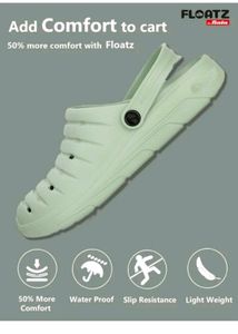 Light Green Comfort Clogs