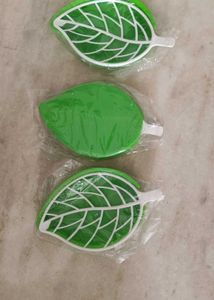 Leaf Shaped Soap Holder Pack of 3