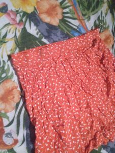 Cute Floral Mini Skirt