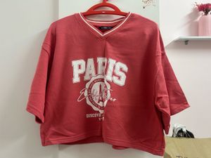 SALE - Red Paris Graphic Sweatshirt