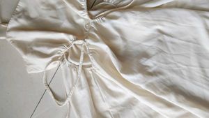 Cream Slip Dress