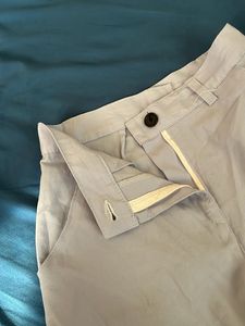 Casual Beige Shorts