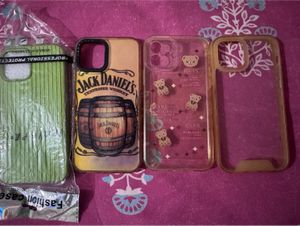 4 Assorted Phone Cases (iphone 12)