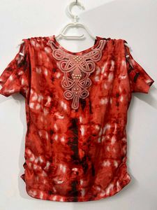 Red Graphic Tee