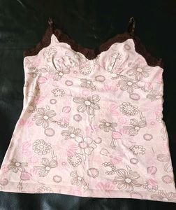Cute Floral Camisole Tank Top