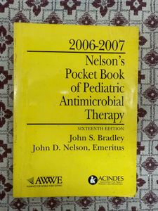 Nelson's Pocket Book of Pediatric Antimicrobial Th