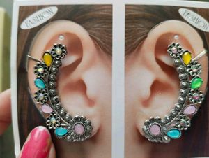 2 pair Boho Vintage Ear Cuff Earrings