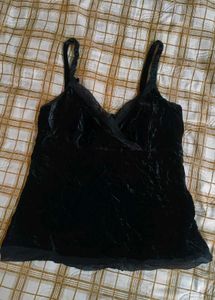 Elegant Black INC International Concepts top