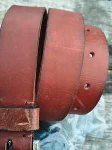 Classic Brown Leather Belt