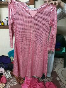 Beautiful Trendy Full Sequence Kurta With Shalwar