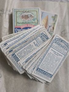 Vintage Player's Navy Cut Cigarette Cards