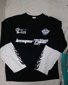 Cropped Racing Tshirt